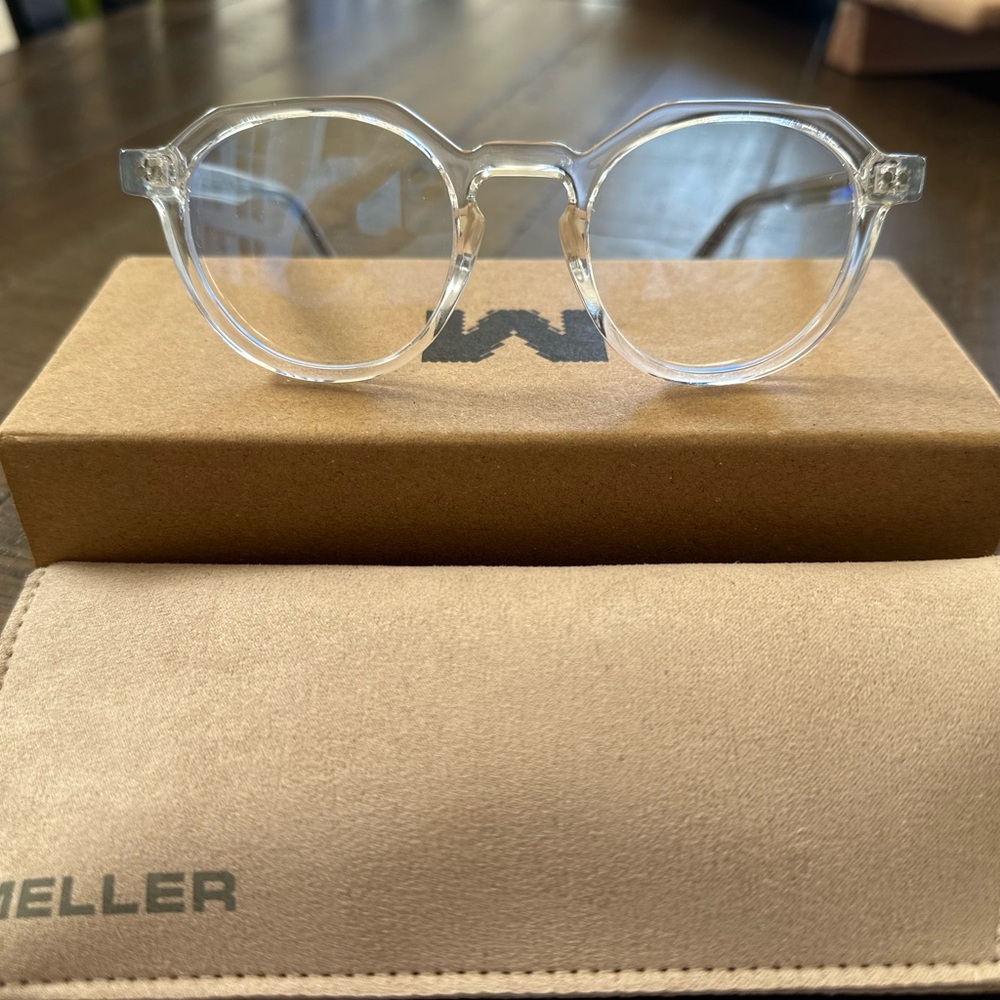 Meller blue light glasses! Brand new,  Just too small for my face